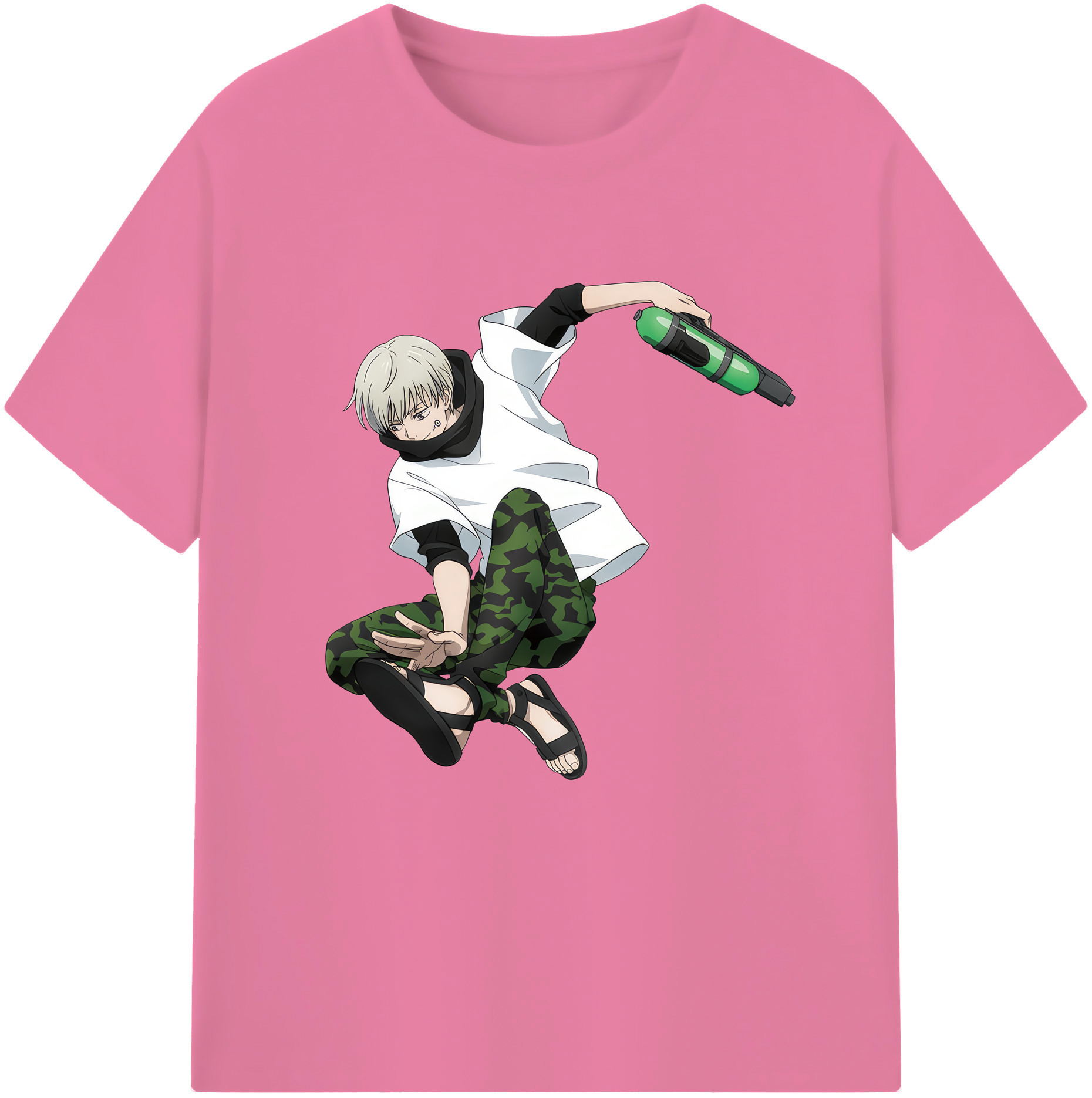 （画像用） 呪術廻戦 Jujutsu Kaisen 綿100％半袖Tシャツ（フロントプリント）